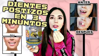 DIENTES POSTIZOS EN 3 MINUTOS [upl. by Sigismund]