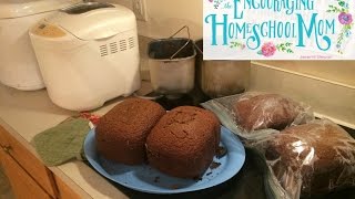 Jamerrills Banana Bread  Easy Bread Machine Recipe [upl. by Orodisi]