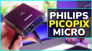 Philips PicoPix Micro Mobile Projector PPX320 Full Review [upl. by Bobbi24]