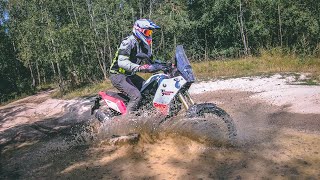 Yamaha Ténéré 700  Off Road Review and first crash [upl. by Dermot908]