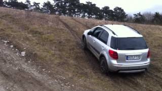 Suzuki SX4 4x4 offroading 4 part 1 [upl. by Eiramaliehs]