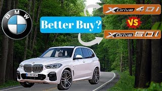 BMW X5 40I vs 50I  Compare  Which Is The Better Buy [upl. by Patty847]