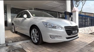 2011 Peugeot 508 StartUp and Full Vehicle Tour [upl. by Ulick]