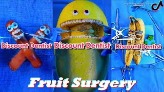 fleetingfilms  Fruit amp Vegetable Surgeries  Discount Dentist  TikTok Compilation [upl. by Aalst]