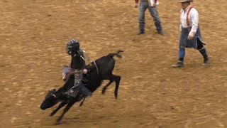 Calf Riding  2018 Junior Bull Riding National Finals NJBRA [upl. by Stelmach]