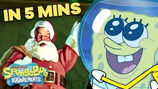 SpongeBob “Christmas Who” Holiday Special 🎅 in 5 Minutes [upl. by Nalyorf]