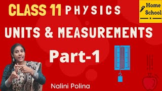 Units and Measurements Class 11  Chapter 2 Physics  CBSE JEE NEET Part1 [upl. by Ahsratal]