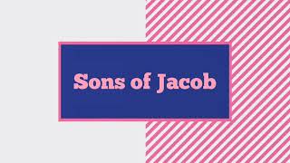 12 Sons of Jacob  Names in the bible [upl. by Viola]