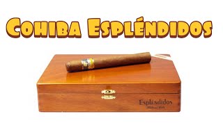 COHIBA ESPLENDIDOS Cuban Cigar Unboxing Cohiba Churchill [upl. by Ettinger]