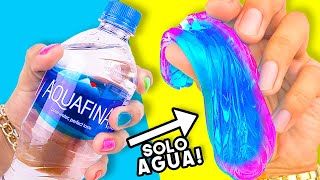 SLIME de AGUA 💦SIN PEGAMENTO WATER SLIME [upl. by Llerred]