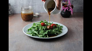 Homemade Balsamic Vinaigrette Salad Dressing [upl. by Perl]