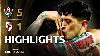 FLUMINENSE vs RIVER PLATE  HIGHLIGHTS  CONMEBOL LIBERTADORES 2023 [upl. by Darrin852]