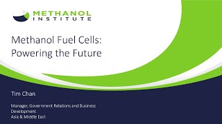 Methanol Fuel Cells Powering the Future Webinar [upl. by Erreit]