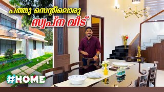 Trending Contemporary 4BHK House in Kerala  Home Tour Malayalam [upl. by Teador]