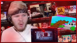 ZACH WATCHES THE MOST CURSED VIDEOS ON THE INTERNET  Zach Reacts 4 [upl. by Satsoc466]