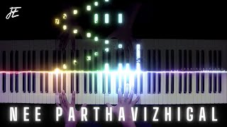 3 Nee Paartha Vizhigal  Piano Cover  Anirudh Ravinchander  Jennisons Piano  Tamil BGM Ringtone [upl. by Pinebrook]