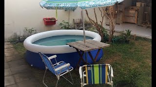 Tudo que vc precisa saber sobre Piscina Inflável 1 [upl. by Nnaynaffit]