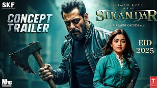 SIKANDAR  Teaser Salman Khan  Rashmika Mandanna  Amitabh Bachchan AR Murugadoss [upl. by Sawyer]