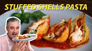 How to Make STUFFED SHELLS PASTA Like an Italian [upl. by Tjon164]