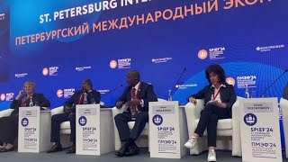 Africa at the 2024 Multipolar St Petersburg International Economic Forum SPIEF [upl. by Lectra437]