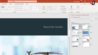 PowerPoint  Dia’s uit andere presentaties invoegen [upl. by Ettennat]