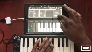 Making Simple Trap Beat with Beatmaker 3 with Midi Keyboard  Beat [upl. by Ajnat265]