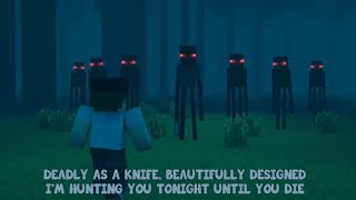 MINECRAFT ENDERMAN RAP Official 1 Hour Version  With Lyrics [upl. by Akimihs211]