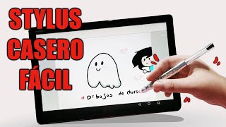 COMO HACER UN LAPIZ TACTIL CASERO STYLUS FACIL  DIBUJOS DE CHRIS [upl. by Notserc]