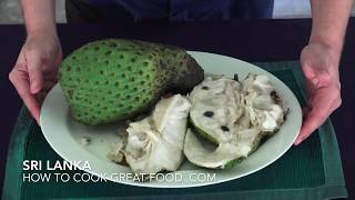 SourSop Fruit  How to Eat Soursop  SourSop  Sour Sop  Graviola [upl. by Lenny379]