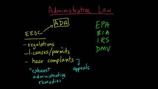 Administrative Law [upl. by Helprin]