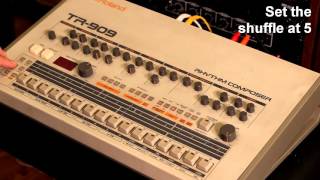 TR909 Revolution 909 pattern programming [upl. by Eive]