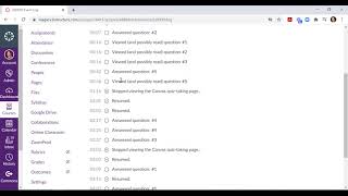Canvas Quiz Logs [upl. by Riorsson]