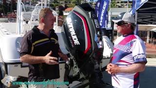 Evinrude E tec 2 stroke vs 4 stroke outboard [upl. by Shawn]