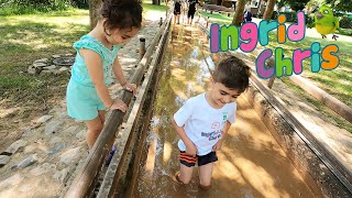 Barefoot Bad Sobernheim  Best Outdoor Playground Fun for Kids with Ingrid amp Chris [upl. by Woodson]