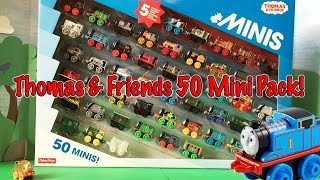 Thomas amp Friends 50 Minis Pack  Unboxing [upl. by Trebor97]