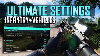 Battlefield 2042 ► The Definitive Settings Guide For Infantry amp Vehicles Season 6 [upl. by Aizan]