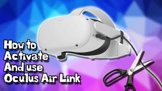 Oculus Quest 2 V28 How to Use Air Link [upl. by Nyrrek]