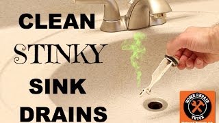 How to Clean a Stinky Sink Drain [upl. by Anerual608]