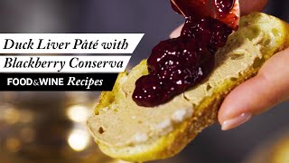 Creamy Duck Liver Pâté  Food amp Wine Recipe [upl. by Ursula]