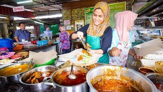 Street Food Malaysia 🇲🇾 NASI KERABU  Malay Food Tour in Kelantan Malaysia [upl. by Introc73]