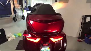 Installing a Goldstrike LED Trunk Light on 2018 Goldwing [upl. by Poock]