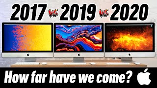 2017 vs 2019 vs 2020 iMac 5K  Performance Comparison [upl. by Maure]