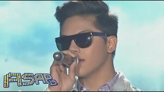 Daniel Padilla sings quotSimpleng Tulad Moquot on ASAP [upl. by Suzi]