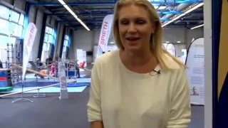 GymnastikWM Backstage mit Magdalena Brzeska [upl. by Zak]