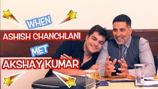 When Ashish Chanchlani Met Akshay Kumar  GOLD [upl. by Macswan]