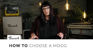 Choosing a Moog with Lisa Bella Donna Minimoog Matriarch Grandmother Sub 37 and More  Reverb [upl. by Yednarb]