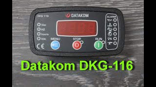 Datakom DKG116 [upl. by Enalahs973]