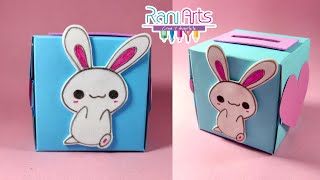 Haz una alcancía super FÁCIL conejito  DIY  BUNNY PIGGY BANK [upl. by Anaeel731]