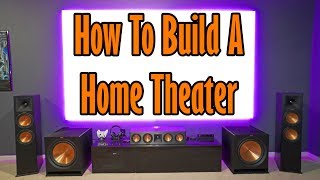 How To Build A Home Theater System 2018  The Basics [upl. by Nelleyram125]