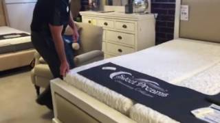 How To Keep XL Twin Mattresses From Separating Split King Adjustable Bed [upl. by Lady]